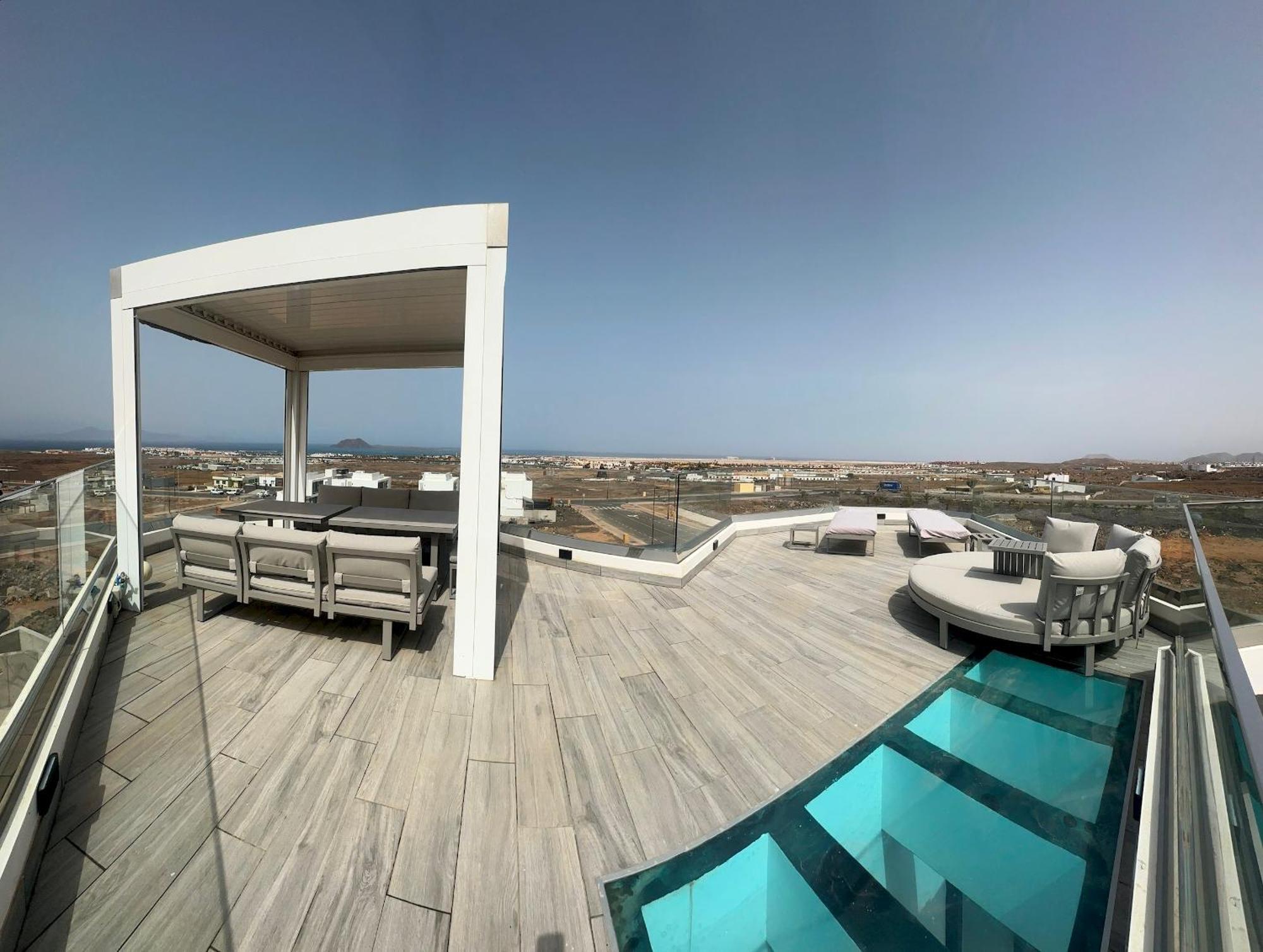 Villa Poseidon Corralejo With Private Heated Pool, Sauna And Stunning Volcano Views By Amazzzing Travel Exteriér fotografie